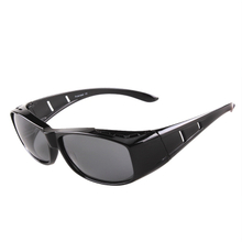 Unisex Wraparound Fitover Glasses Wear Over Sunglasses Overspec Plorized Yellow Night Vision Driving Sun Glasses