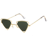 New Punk Sunglasses Vintage Glasses Men Women Triangle Modern Metal Frame Fashion Eyeglasses