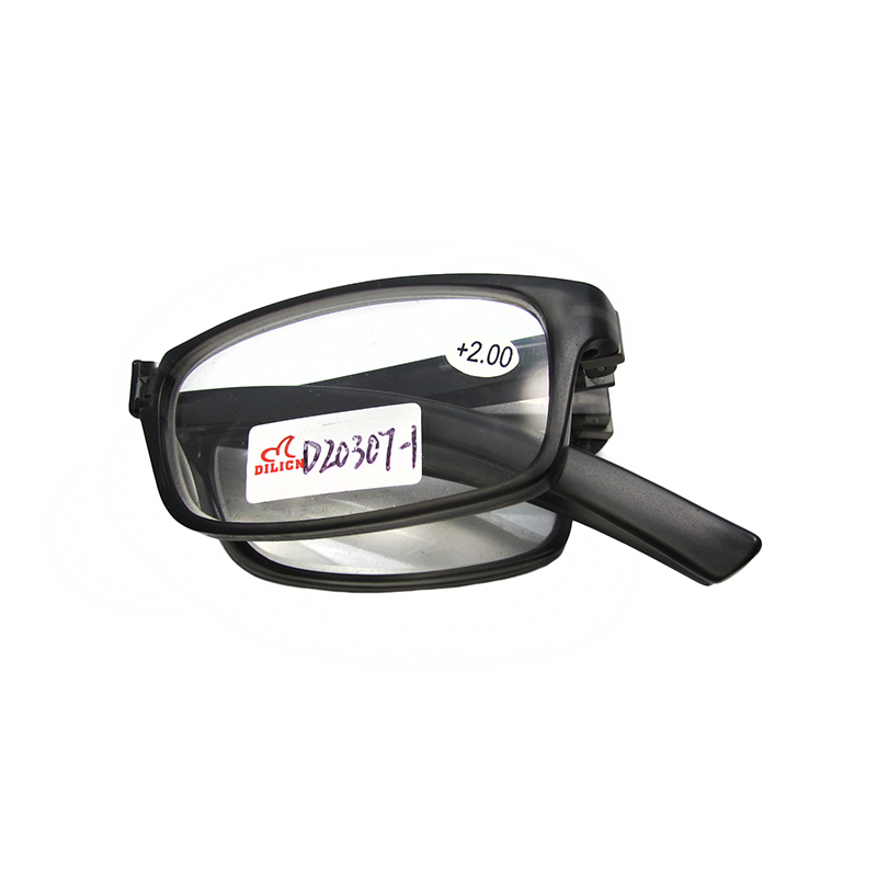 Mini Reading Glasses Portable Unisex Foldable Spectacle With Case