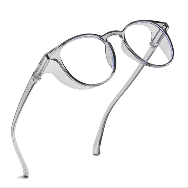 Air-anes Anti Fog Safety Glasses Anti-Scratch Pollen H D Side Shields Women Men Clear Blue Light Blocking Eye UV Protection