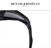 Oversized PC UV400 Outdoor Sports Sunglasses 