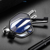 Folding Ultra Unisex Reader Metal Eyeglasses Anti Blue Light Polygon Reading Glasses