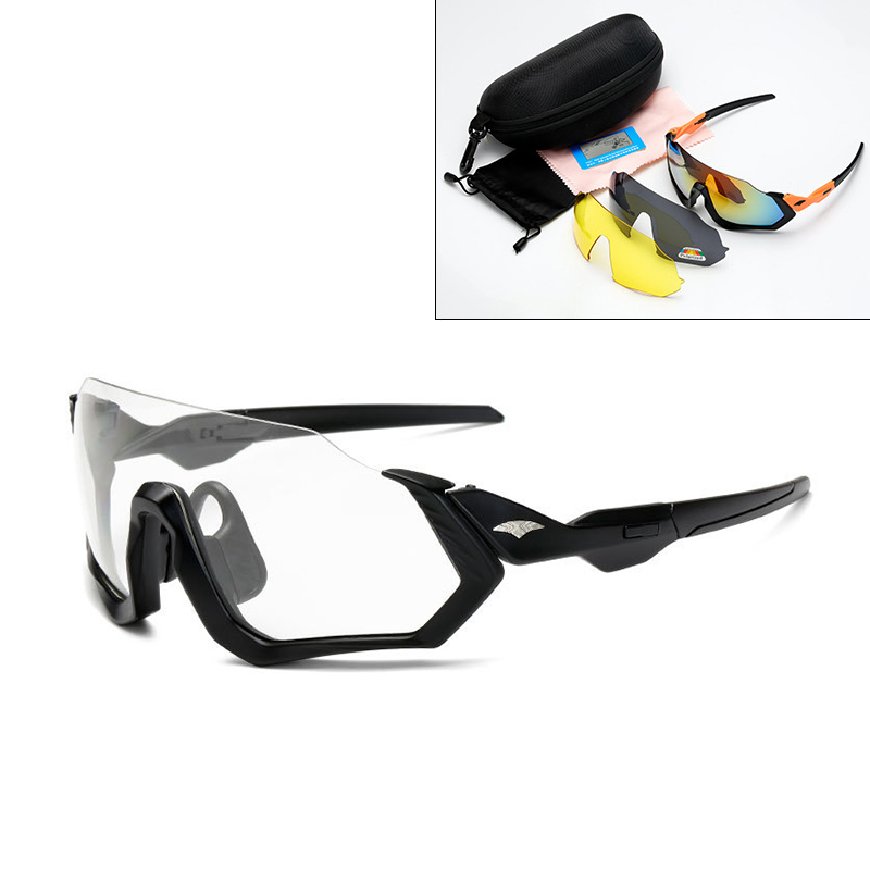 9317N polarized night vision cheap men women cycling sports suit 3 lens sunglasses wholesale Outdoor mountaineering ski glasses 