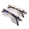  Anti blue light rimless computer reading glasses