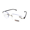 Rimless TR90 temple reading glasses for men 