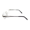 Unisex rimless metal eyewear for reading 