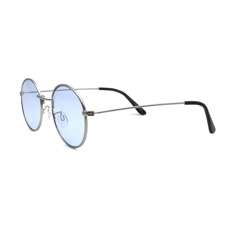 2022 Design New Style Fashion Polarized Round Unisex UV400 Metal Sunglasses