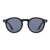 Stock italian acetate retro sunglasses 2022 acetate transparent round sunglass