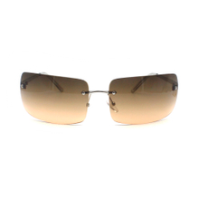 2022 New Trendy Rectangle Frameless Sun Glasses Hot Sale Women Men Rimless Ocean Lens Metal Sunglasses