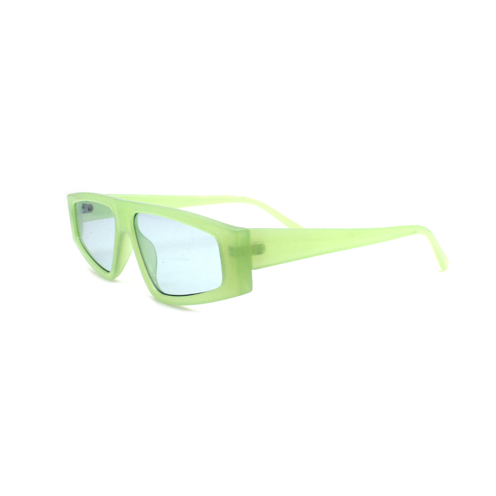 2021 New Fashion Trendy Colorful Polygon Ladies UV400 Shade PC Sunglasses