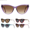 High End Ladies Classic Women Vintage Cat Eye Tac Polarized Lens Acetate Sunglasses