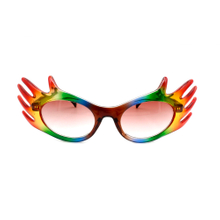 New Products Plastic Palm Shaped Party Glasses Dress Up Party Symmetrical Glasses Plastic Party Sunglasses