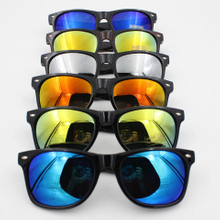Classic Cheap Promotion Retro Rice Nail Colorful Glasses PC UV400 Round Sunglasses