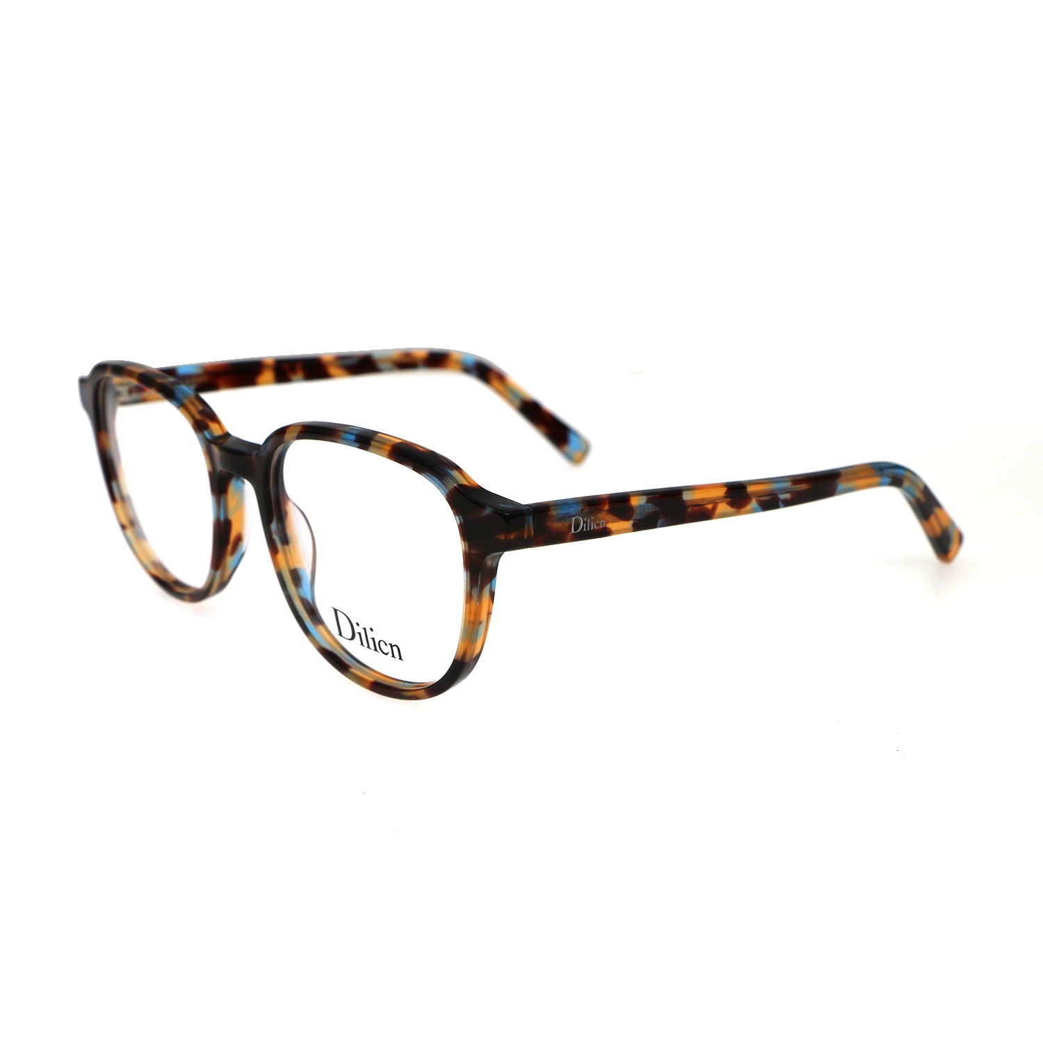 DILICN 2023 New Fashion Women's Tortoiseshell Acetate Optical Frame Model 23661