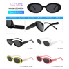 2023 Fashion Trend Sunglasses Acetate Round Frame Sunglasses Unisex