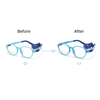 2024 Newest Photochromic Kids Frames Flexible Children Eyeglasses Glasses Frames with Strips