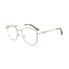 Designer Spectacle Trendy Eyewear Cat Eye Eyeglasses Metal Optical Frames