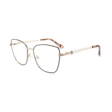 Women Optical Glasses Spectacle Trendy Eyewear Cat Eye Eyeglasses Metal Optical Frames