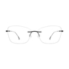 Wholesale Large Mens Spectacle Rimless Eye Glasses Optical Frames for Eye Glasses