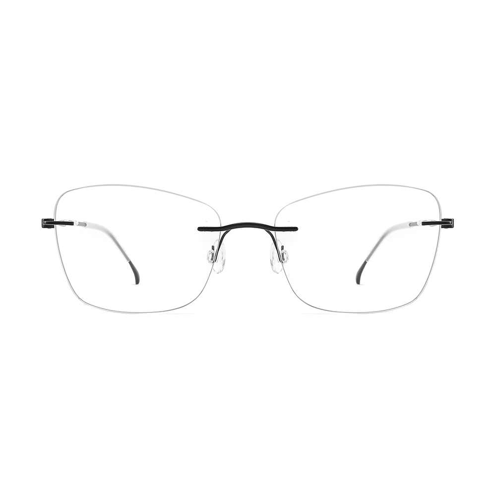 Wholesale Large Mens Spectacle Rimless Eye Glasses Optical Frames for Eye Glasses