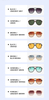 2024 unisex wholesale classic high quality custom double bridge uv400 round retro vintage pilot sunglasses
