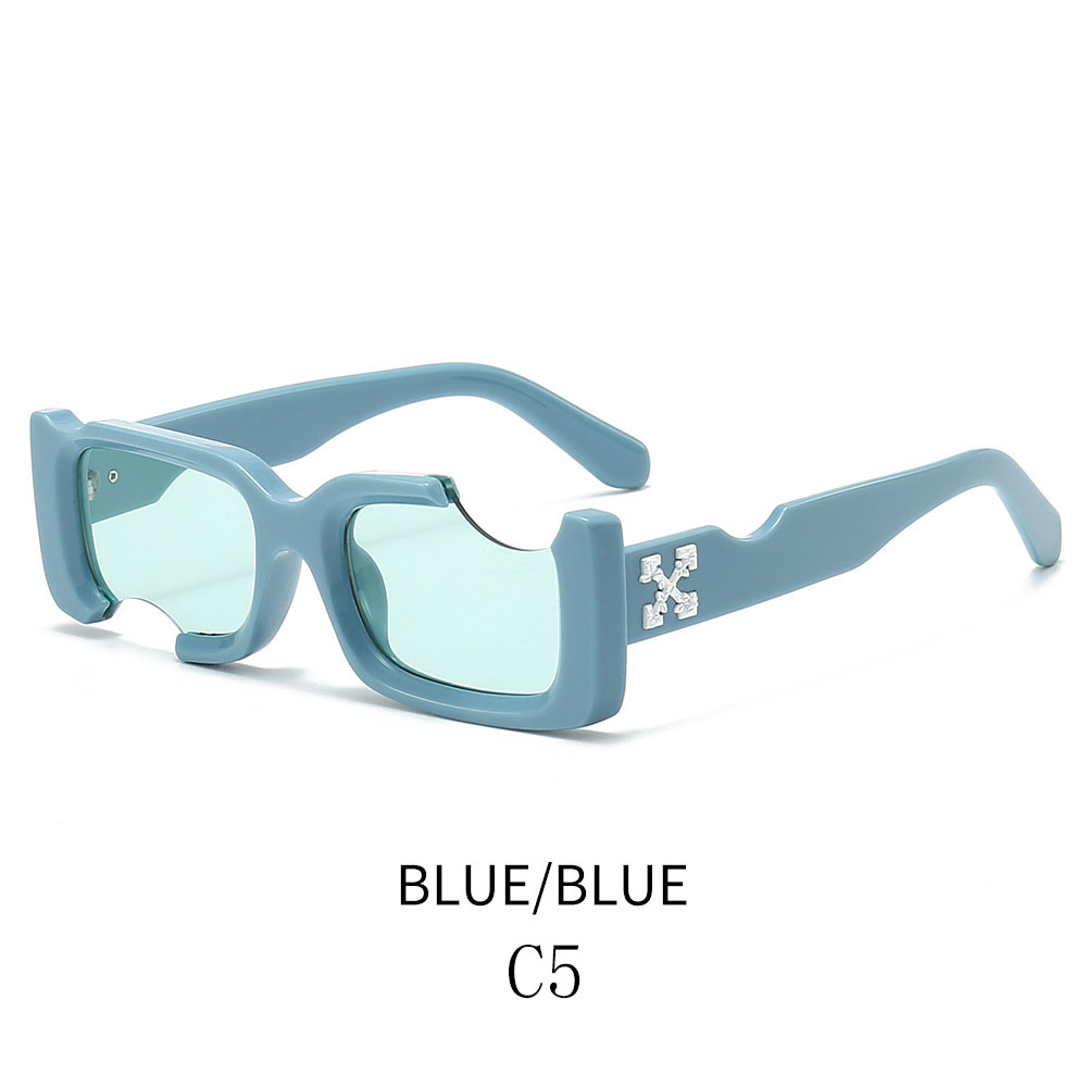 DILICN 8406 New Arrived Fashion High Quality Square Frame Sun Glasses Custom Colorful Sunglasses Men Women 2024