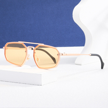 Vintage Metal Punk Men Women Sunglasses gafas de sol hombre Trendy Irregular Steampunk Shades Sun Glasses UV400