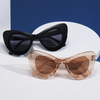 New Luxury Unique Small Frame Cat Eye Sun Glasses Custom High Quality Sunglasses Women small frame Sun Glasses