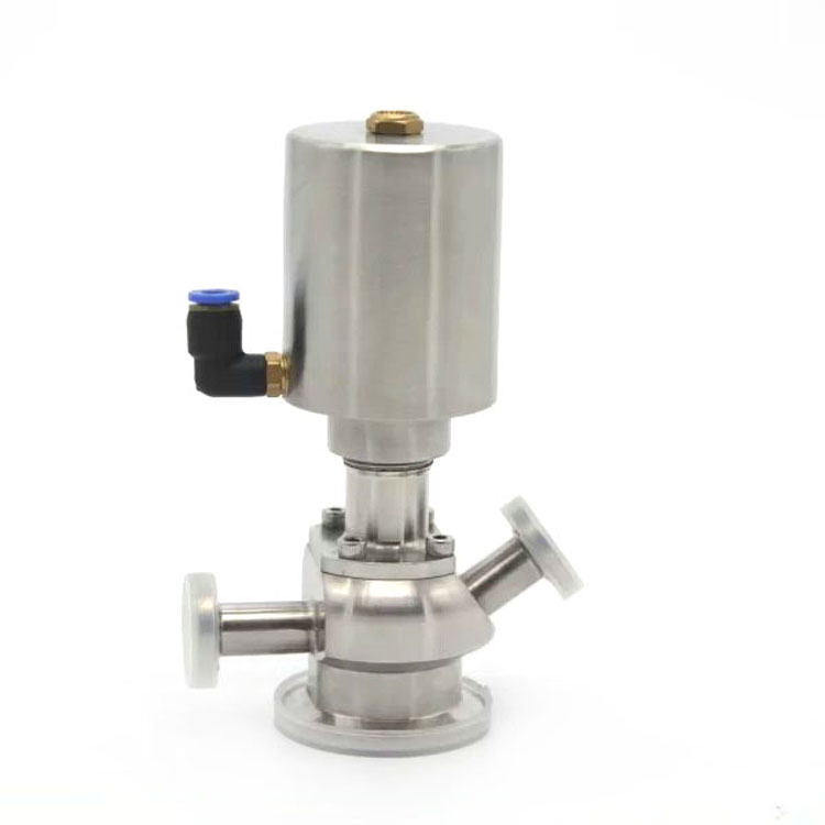 Automatic Pneumatic Aspetic Sampling Valves with Manual Handle