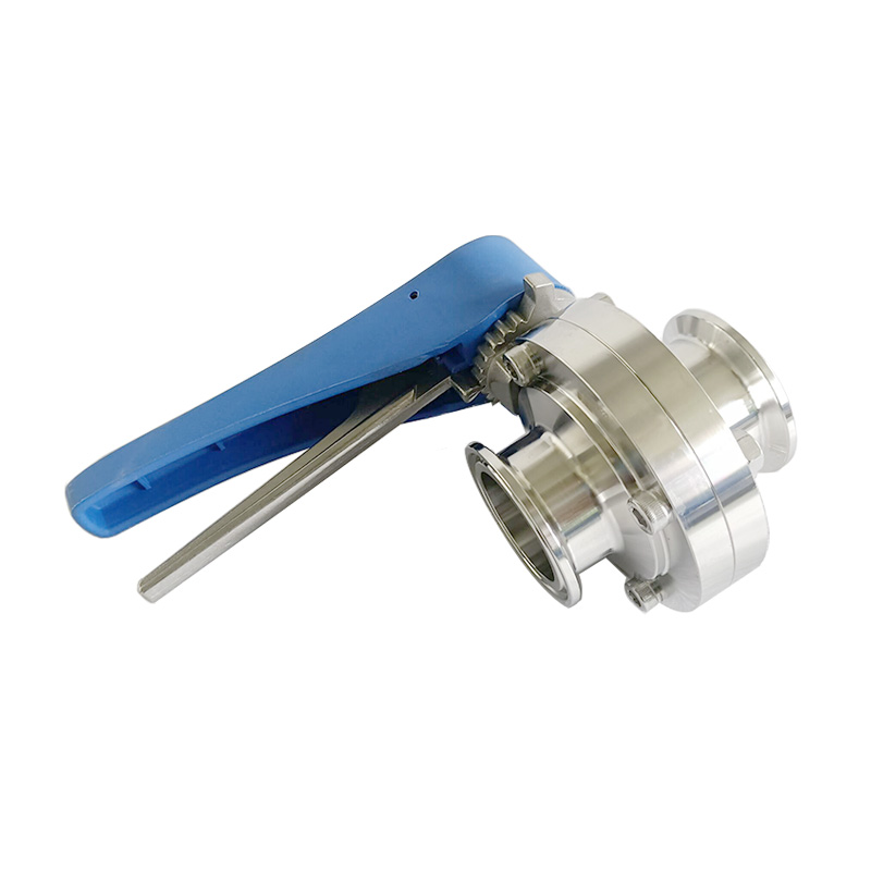 Tri Clamp Manual Butterfly Valves with Trigger Handle