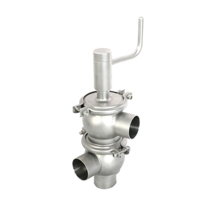 Stainless Steel Manual 3 Way Divert Seat Valve