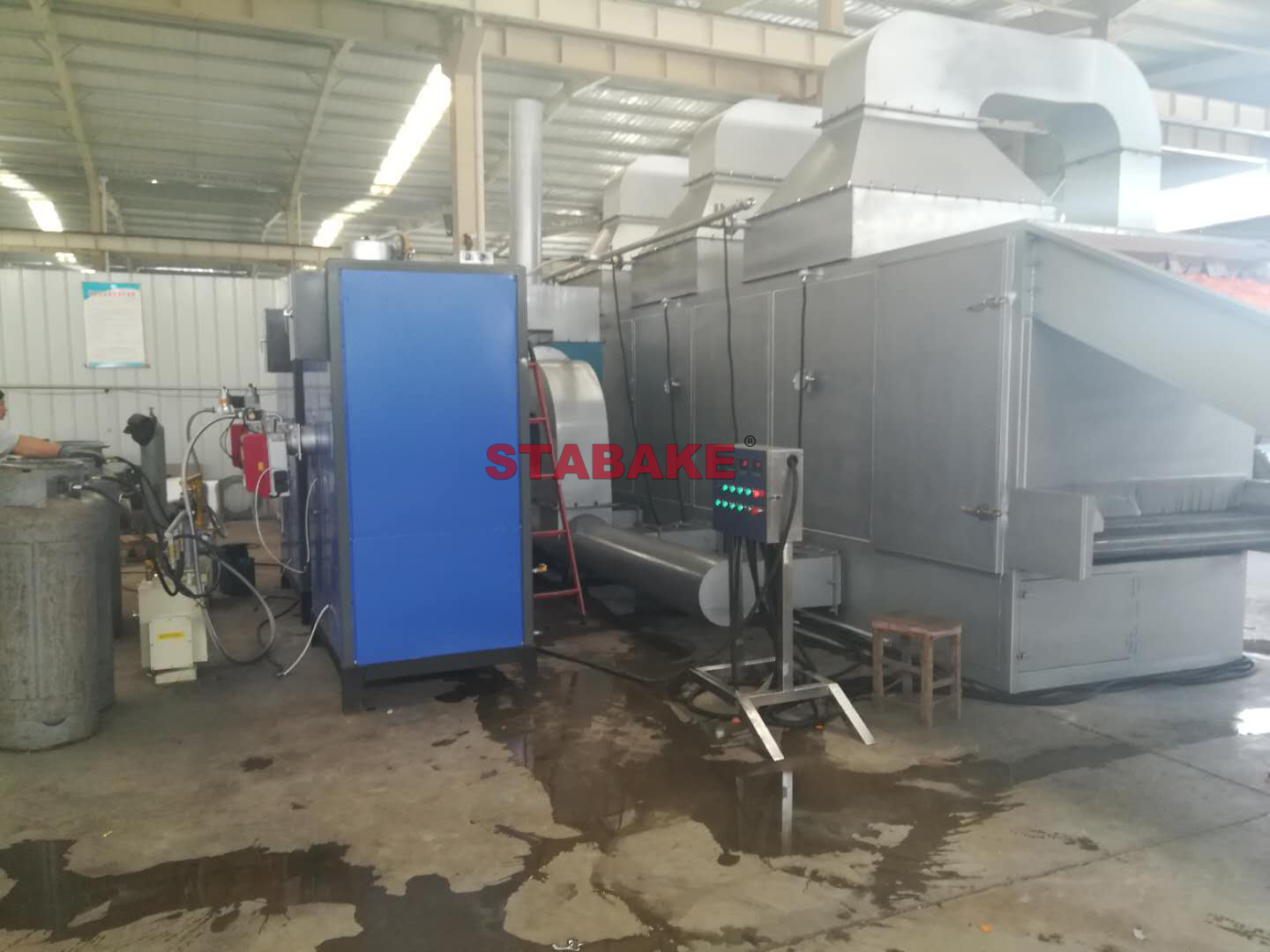 automatic mesh belt drying machine (1)
