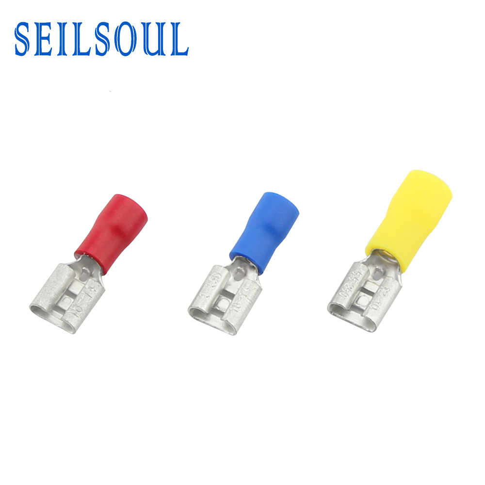 Widely Used Automotive Fdd Insulated Double Crimp Female Disconnectors Terminal - FDN
