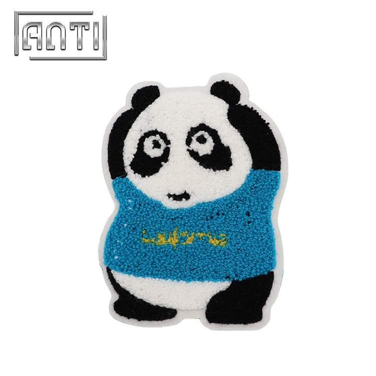 Custom Animal Embroidery Patch No Minimum Panda Patch