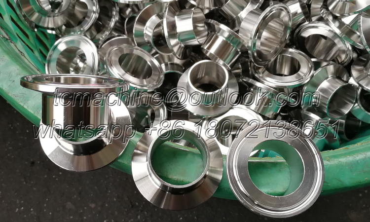 3A Stainless Steel Weld Ferrule Tri Clamp Flange SUS304 SS316L