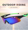 Sports Sunglasses Polarized UV400 Protection with 5 Lenses for Cycling Fishing Driving