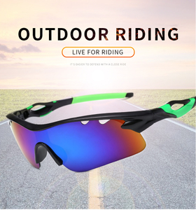 Sports Sunglasses Polarized UV400 Protection with 5 Lenses for Cycling Fishing Driving