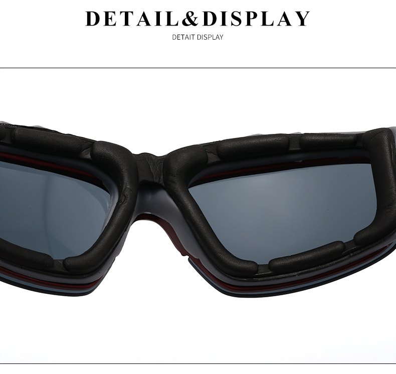 New Men Sports Sunglasses Sponge Frame Inside Men Outdoor Driving Cycling outdoor Bicycle Bike UV400 Sports Sun Glasses 