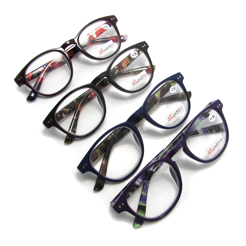 Popular Cheap PC Material Multicolor Anti Blue Light Reading Glasses