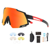 838 Polarized Cycling Glasses 5 Lens bike glasses photochromic Cycling sport Sunglasses Mountain UV400 eyeglasses 