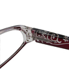 New Fashion Flower Reading Glasses Women Men Floral Pattern Eyeglasses Frame PC Presbyopic