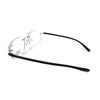 Rimless TR90 temple reading glasses for men 
