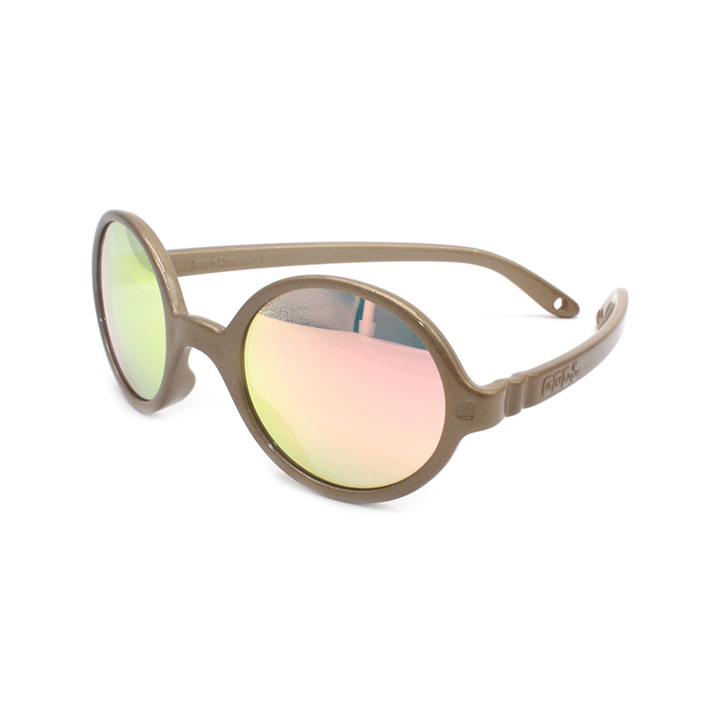 New Design Vogue Fashion Modern Kids Pink Khaki Child Eye Protect UV400 Sunglasses