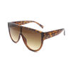 Latest Customized Design Glasses Vogue Travel Big Frame Tortoise Sunglasses