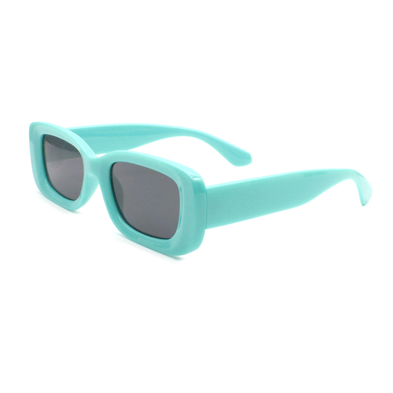 2022 Square Colorful Small Frame Cool Decoration Women Fashion Customized Sunglasses