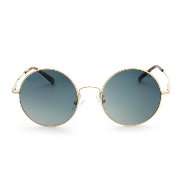 2022 Sunglasses Polarized Metal Frame Classic Flight Fashion Round Glasses for Men And Women Wholesale