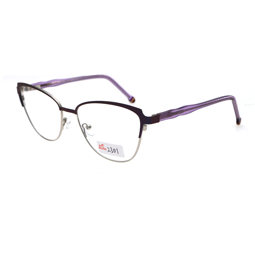 Photochromic Metal Frames Acetate Temples Optical Frames Women Men