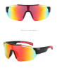Half Frame Colorful Design Polarized Cycling Sports Sunglasses