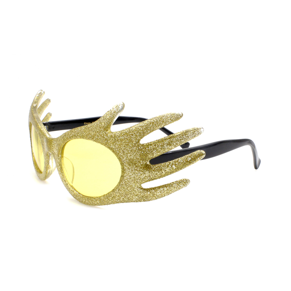 New Products Plastic Palm Shaped Party Glasses Dress Up Party Symmetrical Glasses Plastic Party Sunglasses