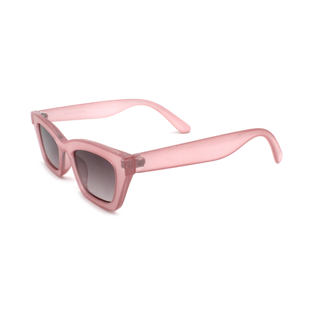 Classic Retro Sunglasses Women Brand Design Female Clear Pink Lens Eyewear UV400 Vintage Oval Rectangle Sun Glasses